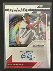 Ben Braymer Baseball Cards 2021 Panini Prizm Debut Signatures Prices