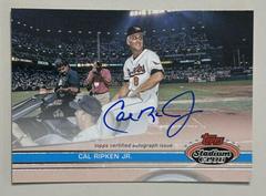 Cal Ripken Jr. #DVA-CR Baseball Cards 2023 Stadium Club 1991 Design Variation Autographs Prices