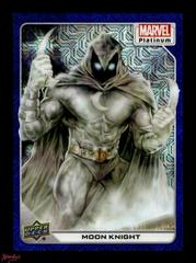 Moon Knight [Blue Traxx] #35 Marvel 2023 Upper Deck Platinum Prices