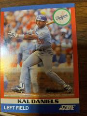 Kal Daniels #53 Baseball Cards 1991 Score Superstars Prices