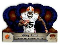 Greg Little [Blue] Football Cards 2012 Panini Crown Royale Prices