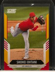 Shohei Ohtani [Gold] Baseball Cards 2021 Panini Chronicles Score Prices