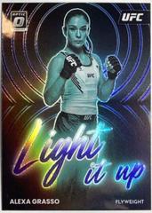 Alexa Grasso [Purple] #1 Ufc Cards 2023 Panini Donruss Optic UFC Light It Up Prices