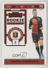 Andrea Pinamonti [Red] Soccer Cards 2019 Panini Chronicles Contenders Rookie Ticket Prices