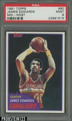 James Edwards Mid-West #90 Basketball Cards 1981 Topps Prices