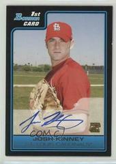 Josh Kinney [Autograph] Baseball Cards 2006 Bowman Prospects Prices