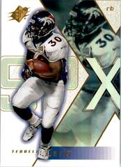 Terrell Davis #25 Football Cards 2000 Spx Prices