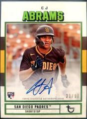 CJ Abrams #AC-CA Baseball Cards 2022 Topps Brooklyn Collection Autographs Prices
