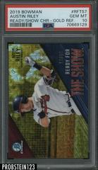 Austin Riley [Gold Refractor] Baseball Cards 2019 Bowman Chrome Ready for the Show Prices