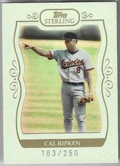 Cal Ripken Jr. #230 Baseball Cards 2008 Topps Sterling Prices