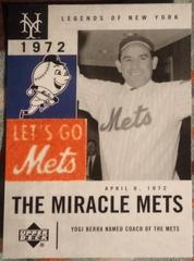 Yogi Berra #84 Baseball Cards 2001 Upper Deck Legends of NY Prices