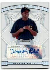 Dinesh Patel [Autograph Gold Refractor] Baseball Cards 2009 Bowman Sterling Prospects Prices