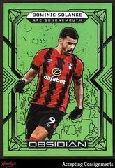 Dominic Solanke [Neon Green Flood] #1 Soccer Cards 2022 Panini Obsidian Prices