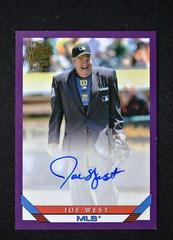 Joe West [Purple] Baseball Cards 2022 Topps Archives 1993 Fan Favorites Autographs Prices
