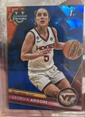 Georgia Amoore #2 Basketball Cards 2023 Bowman Chrome University Sapphire Prices