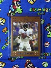 Steve McNair [Copper] #6 Football Cards 2007 Topps Prices