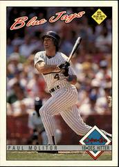 Paul Molitor #237 Baseball Cards 1993 O Pee Chee Prices