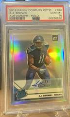 A.J. Brown [Holo] #164 Football Cards 2019 Donruss Optic Rated Rookie Autographs Prices