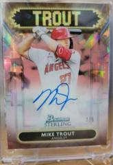 Mike Trout [Rose Gold] #SSA-MT Baseball Cards 2022 Bowman Sterling Signage Autographs Prices