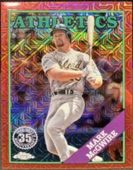 Mark McGwire [Red] Baseball Cards 2023 Topps Silver Pack 1988 Chrome Prices