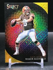 Baker Mayfield [Gold] #CW-6 Football Cards 2021 Panini Select Color Wheel Prices