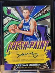 Keegan Murray [Ruby] #FP-KMS Basketball Cards 2022 Panini Court Kings Fresh Paint Autographs Prices