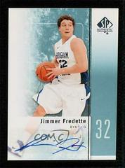 Jimmer Fredette [Autograph] #17 Basketball Cards 2011 SP Authentic Prices