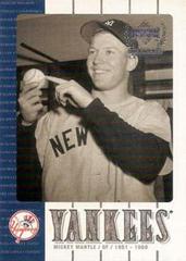 Mickey Mantle #2 Baseball Cards 2000 Upper Deck Yankees Legends Prices