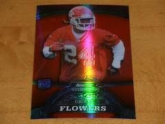 Brandon Flowers [Refractor] #3 Football Cards 2008 Bowman Sterling Prices