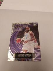 LeBron James #4 Basketball Cards 2022 Panini Donruss Optic Express Lane Prices