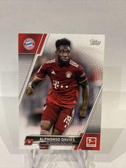 Alphonso Davies Soccer Cards 2021 Topps Bundesliga Prices
