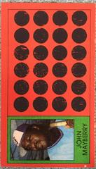 John Mayberry #15 Baseball Cards 1981 Topps Scratch Offs Prices