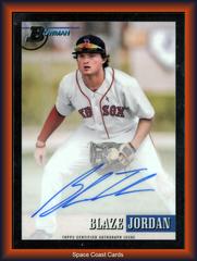 Blaze Jordan Baseball Cards 2021 Bowman Heritage Chrome Prospect Autographs Prices