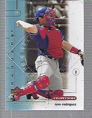 Ivan Rodriguez #14 Baseball Cards 2002 Upper Deck Ovation Prices