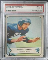 George Connor #116 Football Cards 1954 Bowman Prices