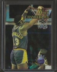 Wilt Chamberlain [Finest Atomic Refractor] #9 Basketball Cards 1996 Topps Stars Prices