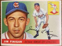 Jim Finigan #14 Baseball Cards 1955 Topps Prices
