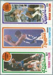 Tyler, Thompson, Taylor Basketball Cards 1980 Topps Prices