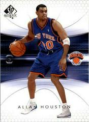 Allan Houston Basketball Cards 2004 SP Authentic Prices
