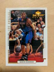 Quentin Richardson #196 Basketball Cards 2000 Upper Deck MVP Prices