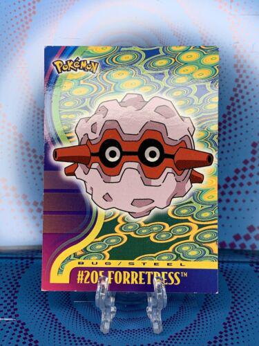 Forretress #205 Pokemon 2001 Topps Johto Champions