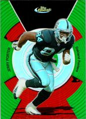 Jerry Porter [Green Refractor] #104 Football Cards 2005 Topps Finest Prices
