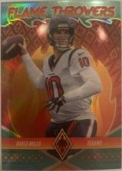 Davis Mills [Teal] #FT-21 Football Cards 2022 Panini Phoenix Flame Throwers Prices