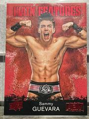 Sammy Guevara [Red] Wrestling Cards 2021 Upper Deck AEW Main Features Prices