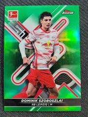 Dominik Szoboszlai [Green] Soccer Cards 2021 Topps Finest Bundesliga Prices