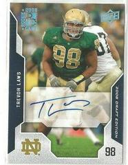 Trevor Laws [Autograph] #98 Football Cards 2008 Upper Deck Draft Edition Prices