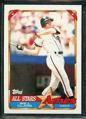 Will Clark Baseball Cards 1990 Ames All Stars Prices