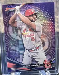 Albert Pujols [Purple] #21 Baseball Cards 2022 Bowman's Best Prices