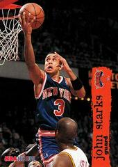 John Starks #112 Basketball Cards 1995 Hoops Prices