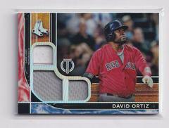 David Ortiz #TTR-DO Baseball Cards 2022 Topps Tribute Triple Relics Prices